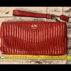 Coach Gorgeous Coral Clutch